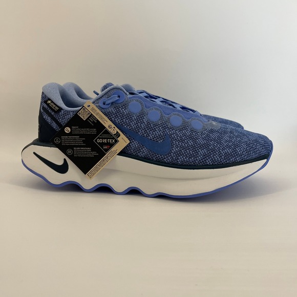 Nike React Phantom Run Flyknit 4 Gore-Tex Waterproof Blue Sneakers Shoes 9 - Picture 1 of 11